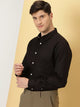 Classic Slim Fit Opaque Cotton Formal Shirt For Men