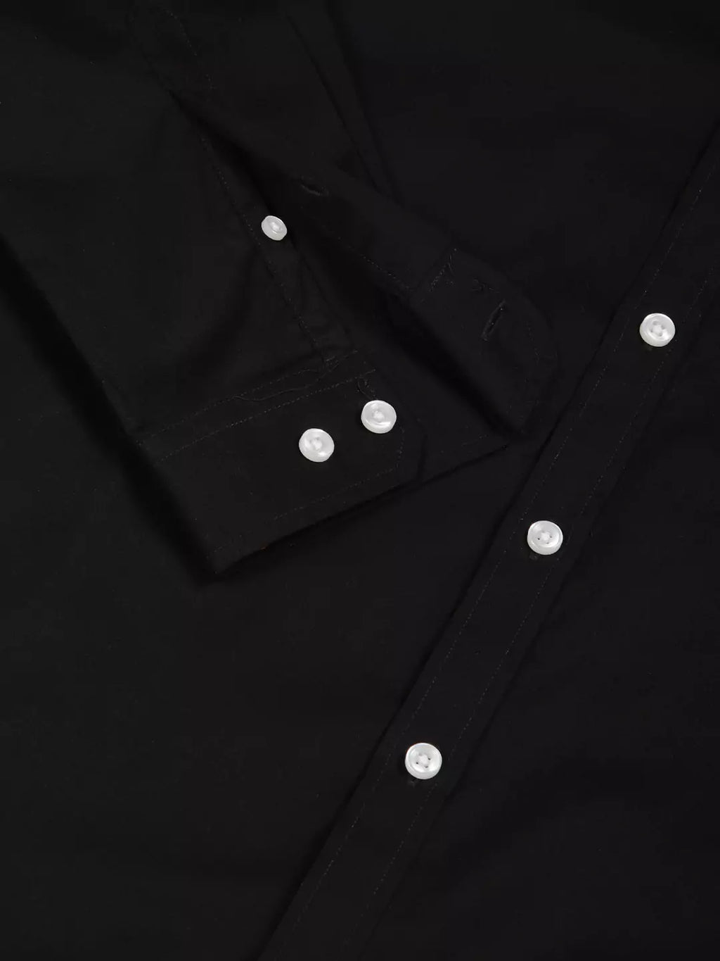 Thomas Scott Men Classic Slim Fit Long Sleeves Spread Collar Cotton Opaque Formal Shirt