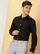 Classic Slim Fit Opaque Cotton Formal Shirt For Men