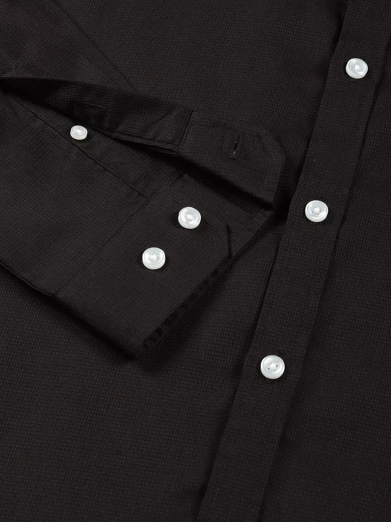 Thomas Scott Men Classic Slim Fit Opaque Cotton Formal Shirt