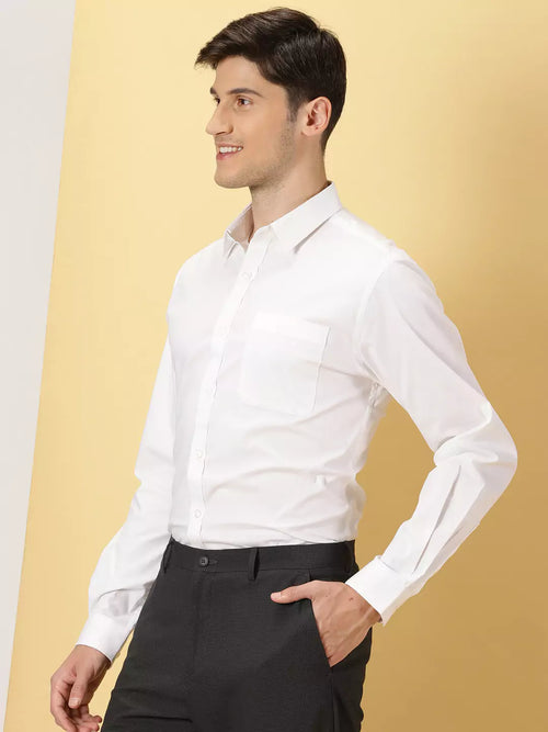 Thomas Scott Men Classic Slim Fit Formal Shirt