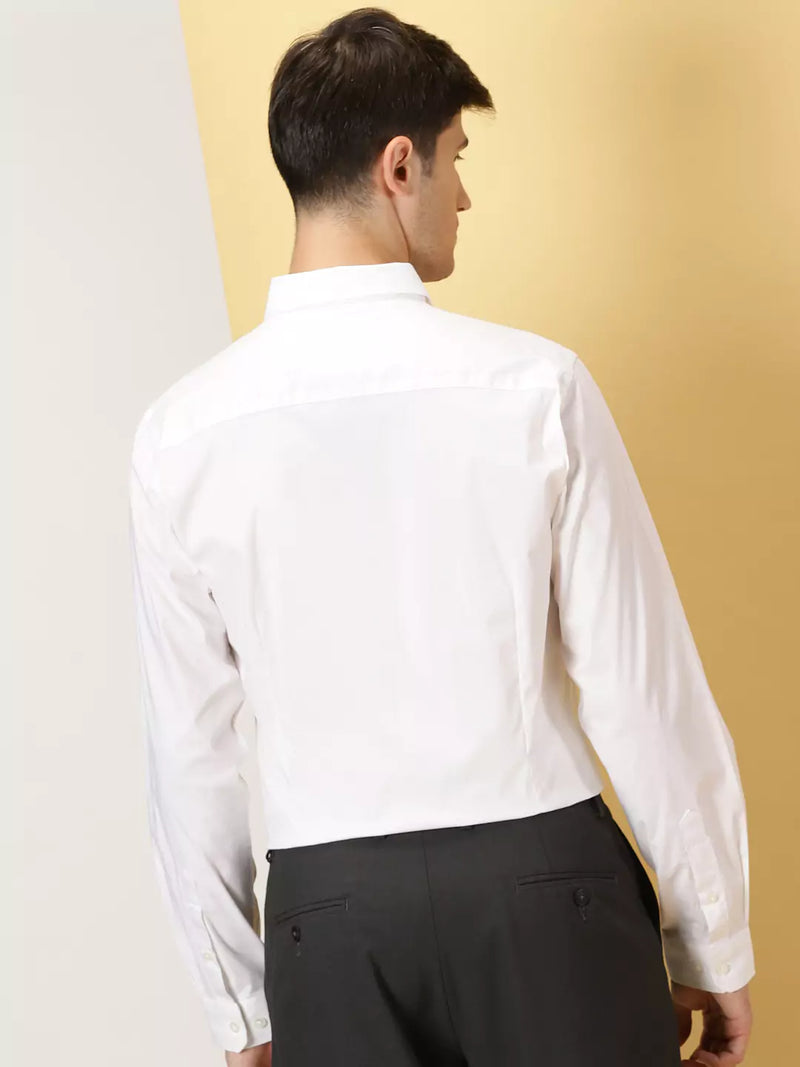 Thomas Scott Men Classic Slim Fit Formal Shirt