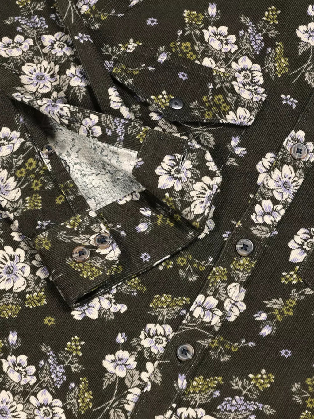 Thomas Scott Men Premium Slim Fit Floral Printed Spread Collar Casual Shirt