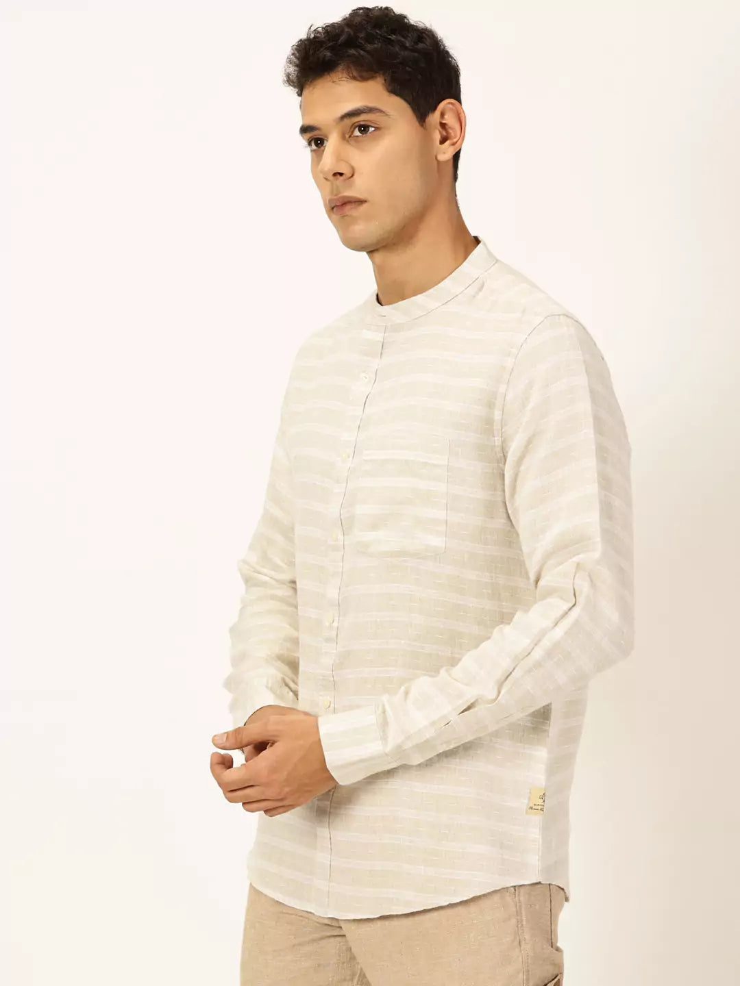 Thomas Scott Men Premium Linen Casual Shirt