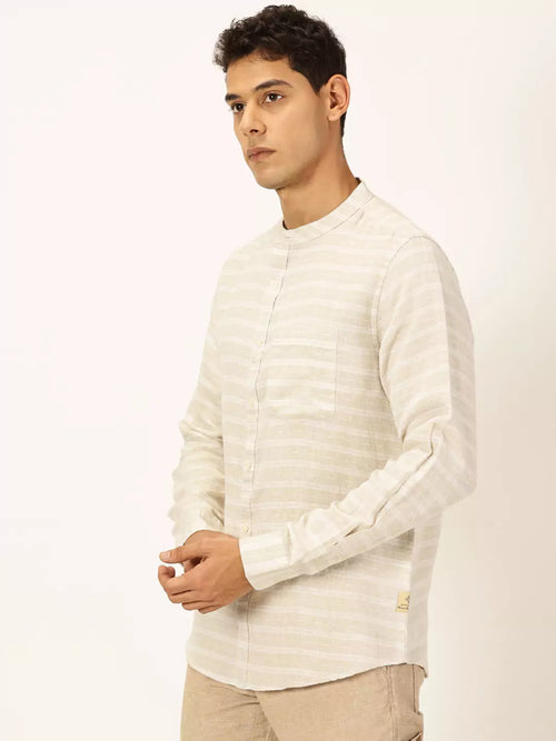 Thomas Scott Men Premium Linen Casual Shirt