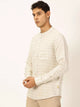 Beige Premium Linen Casual Shirt For Men
