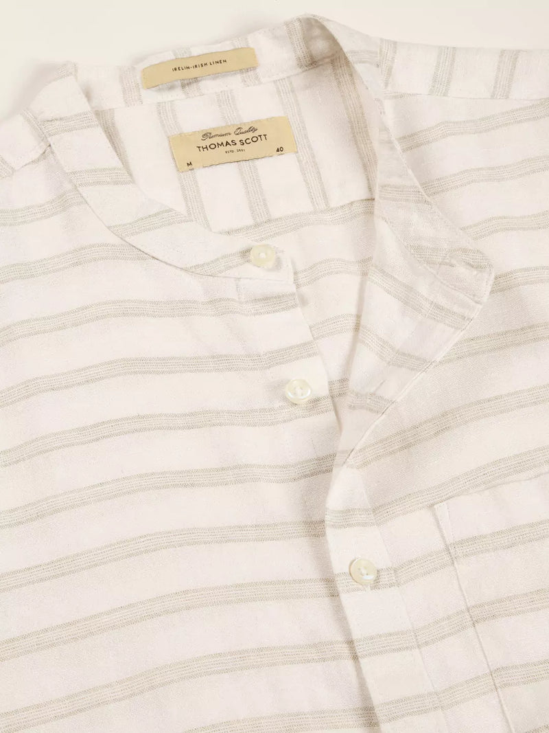 Thomas Scott Men Premium Linen Casual Shirt