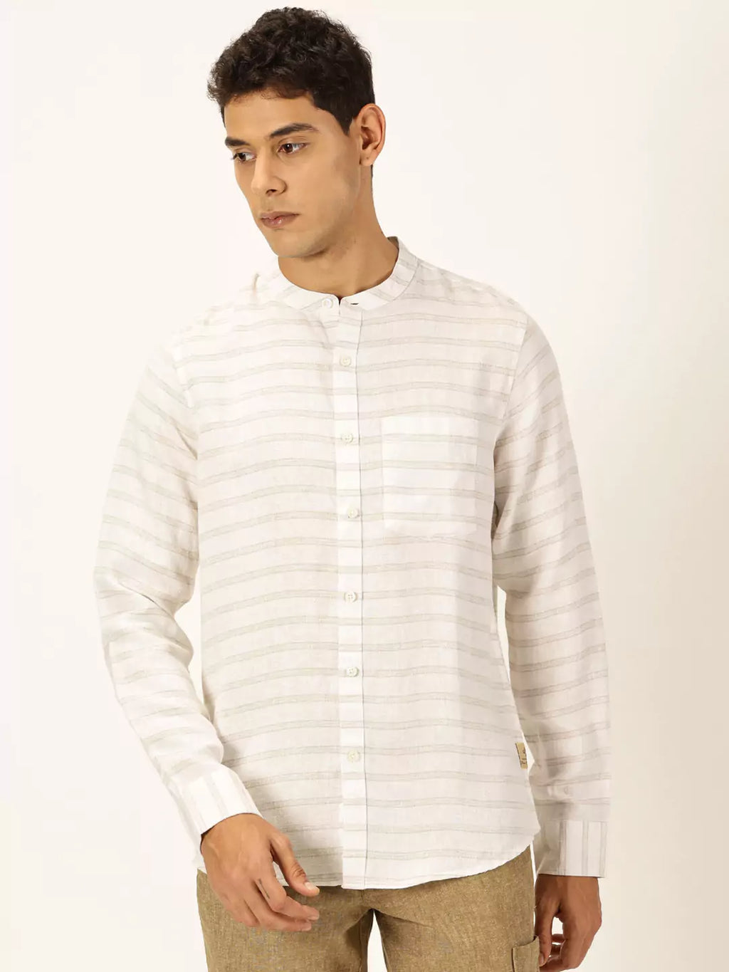 Thomas Scott Men Premium Linen Casual Shirt