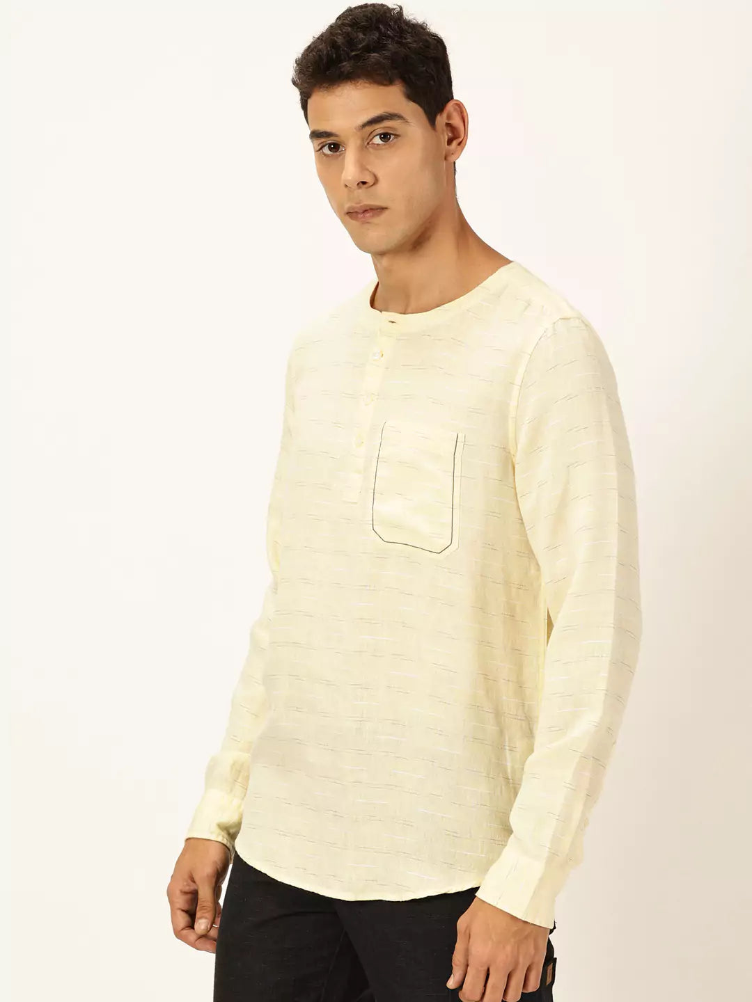 Thomas Scott Men Premium Linen Casual Shirt