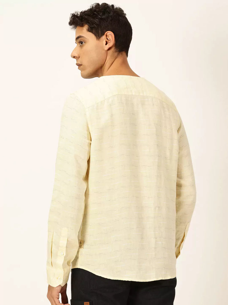 Thomas Scott Men Premium Linen Casual Shirt