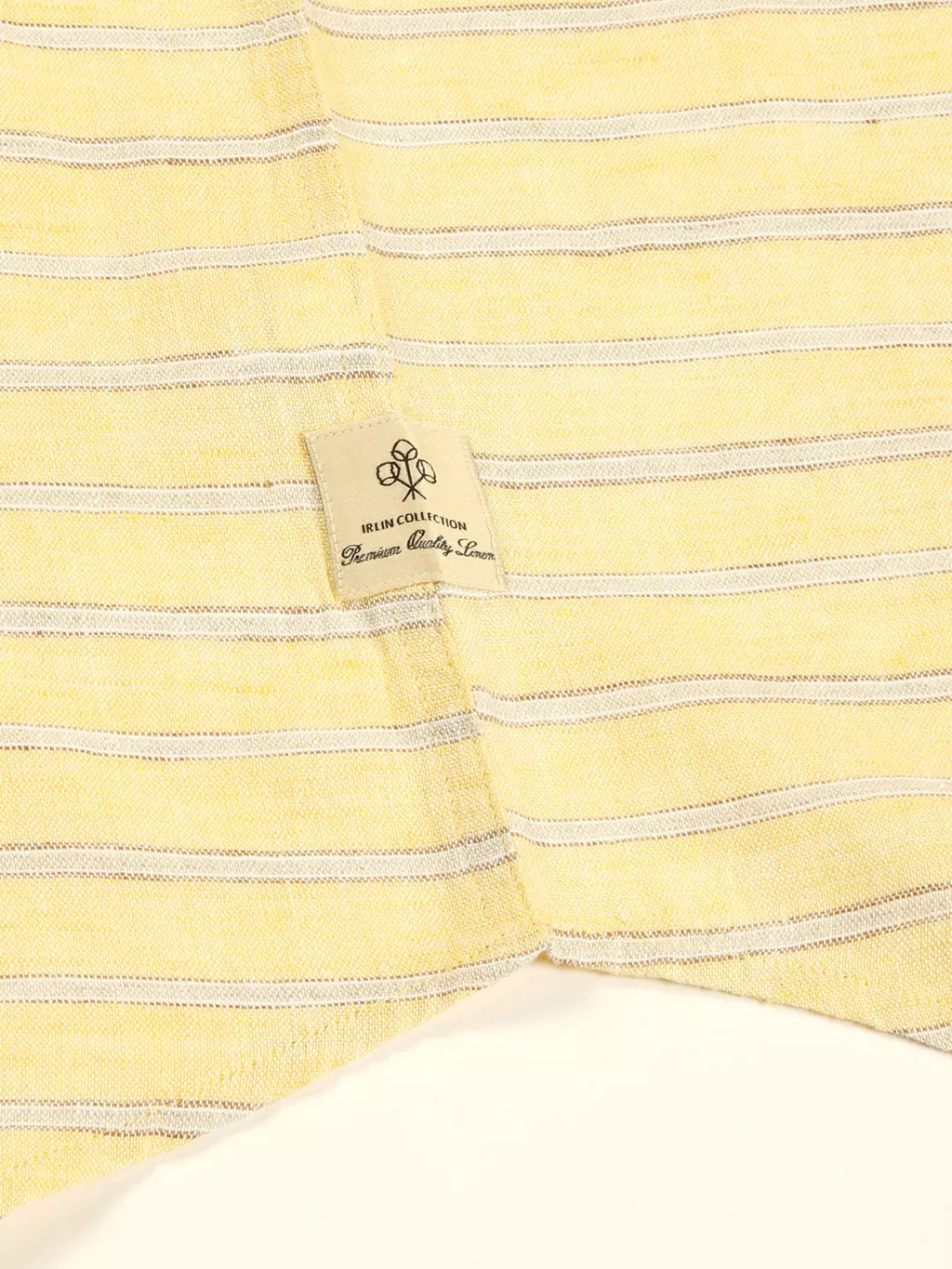 Thomas Scott Men Premium Linen Slim Fit Striped Casual Shirt