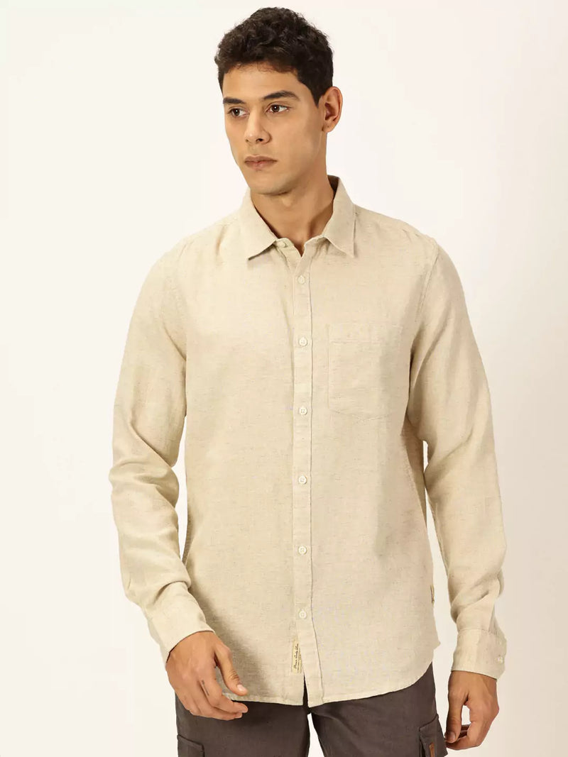 Thomas Scott Men Premium Linen Casual Shirt