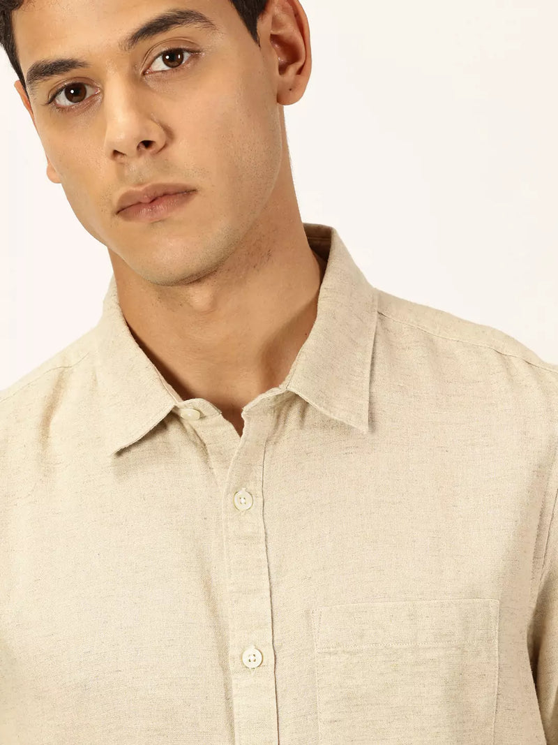 Thomas Scott Men Premium Linen Casual Shirt