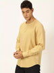 Beige Premium Cotton Linen Casual Shirt For Men