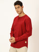 Maroon Premium Cotton Linen Casual Shirt For Men