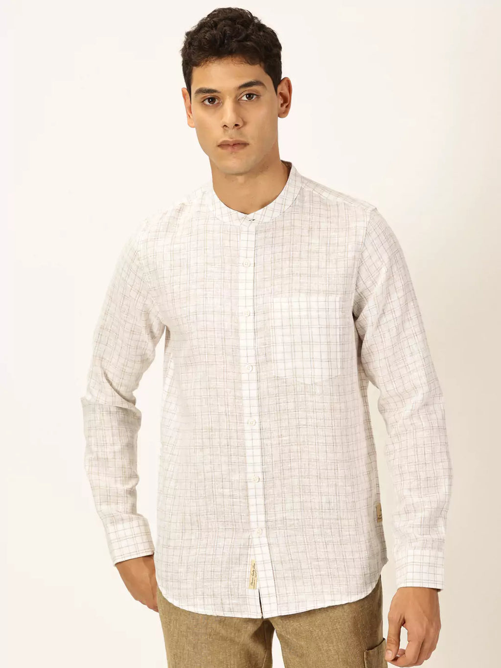 Thomas Scott Men Premium Linen Casual Shirt