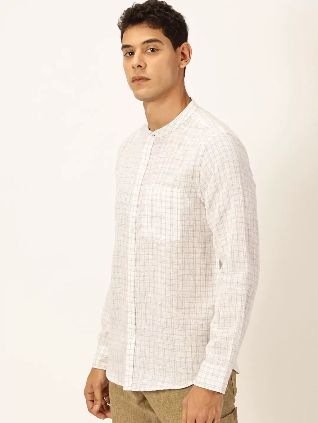 Thomas Scott Men Premium Linen Casual Shirt