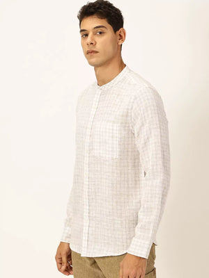 Thomas Scott Men Premium Linen Casual Shirt