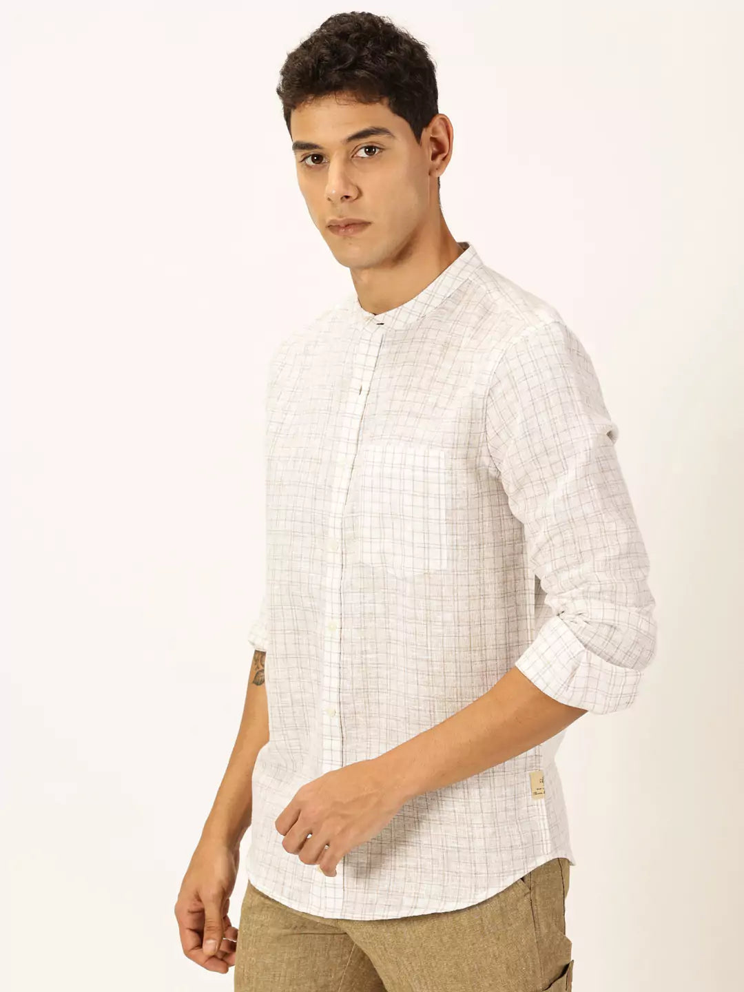 Thomas Scott Men Premium Linen Casual Shirt