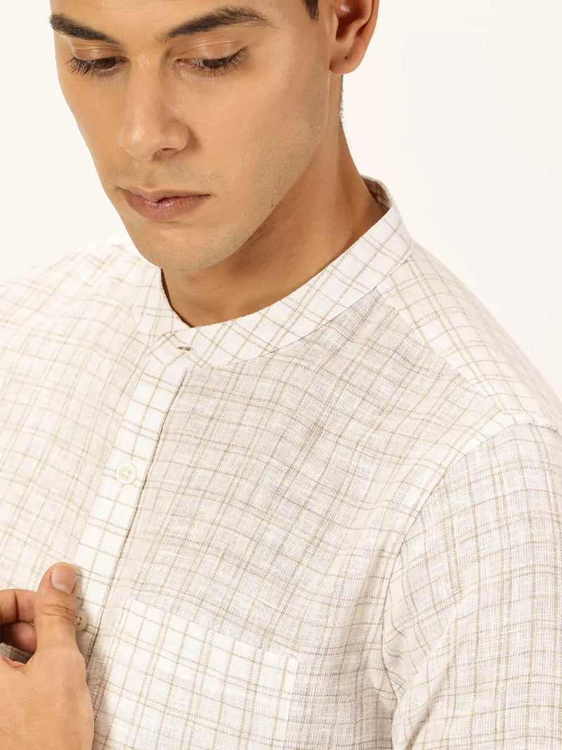 Thomas Scott Men Premium Linen Casual Shirt
