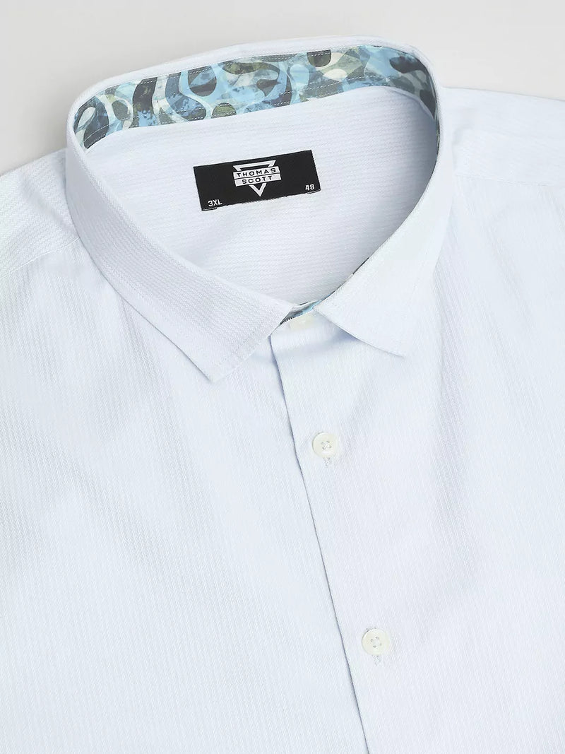 Thomas Scott Men Premium Opaque Cotton Formal Shirt