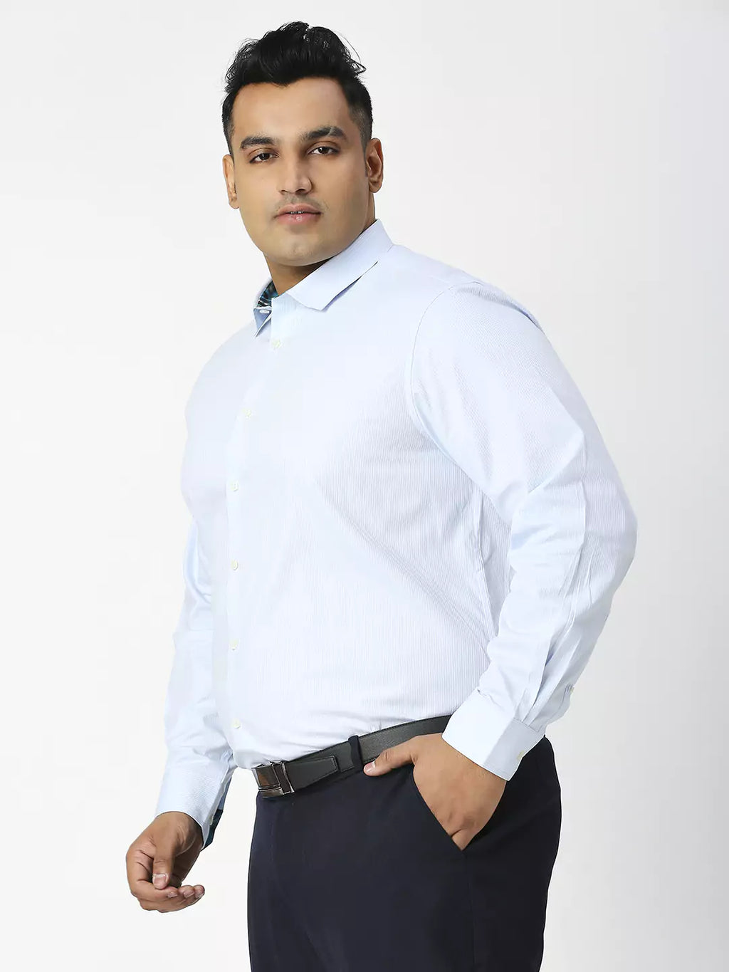 Thomas Scott Men Premium Opaque Cotton Formal Shirt