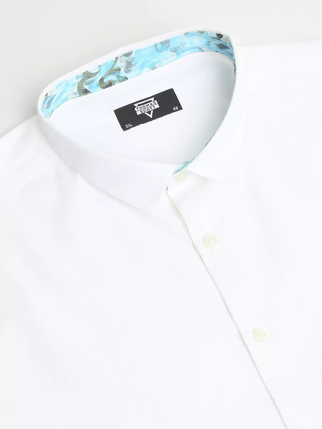 Thomas Scott Men Premium Opaque Cotton Formal Shirt