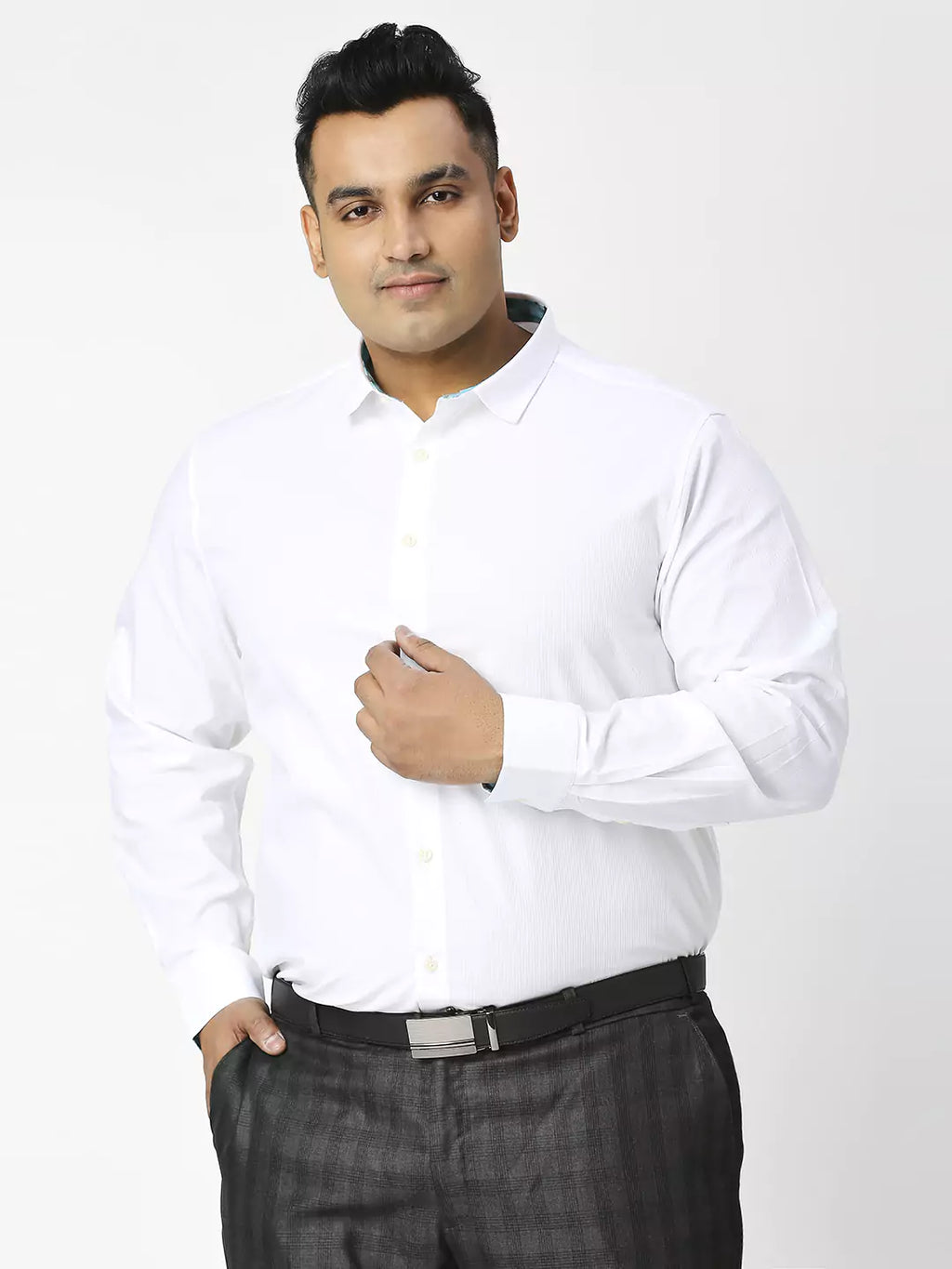 Thomas Scott Men Premium Opaque Cotton Formal Shirt