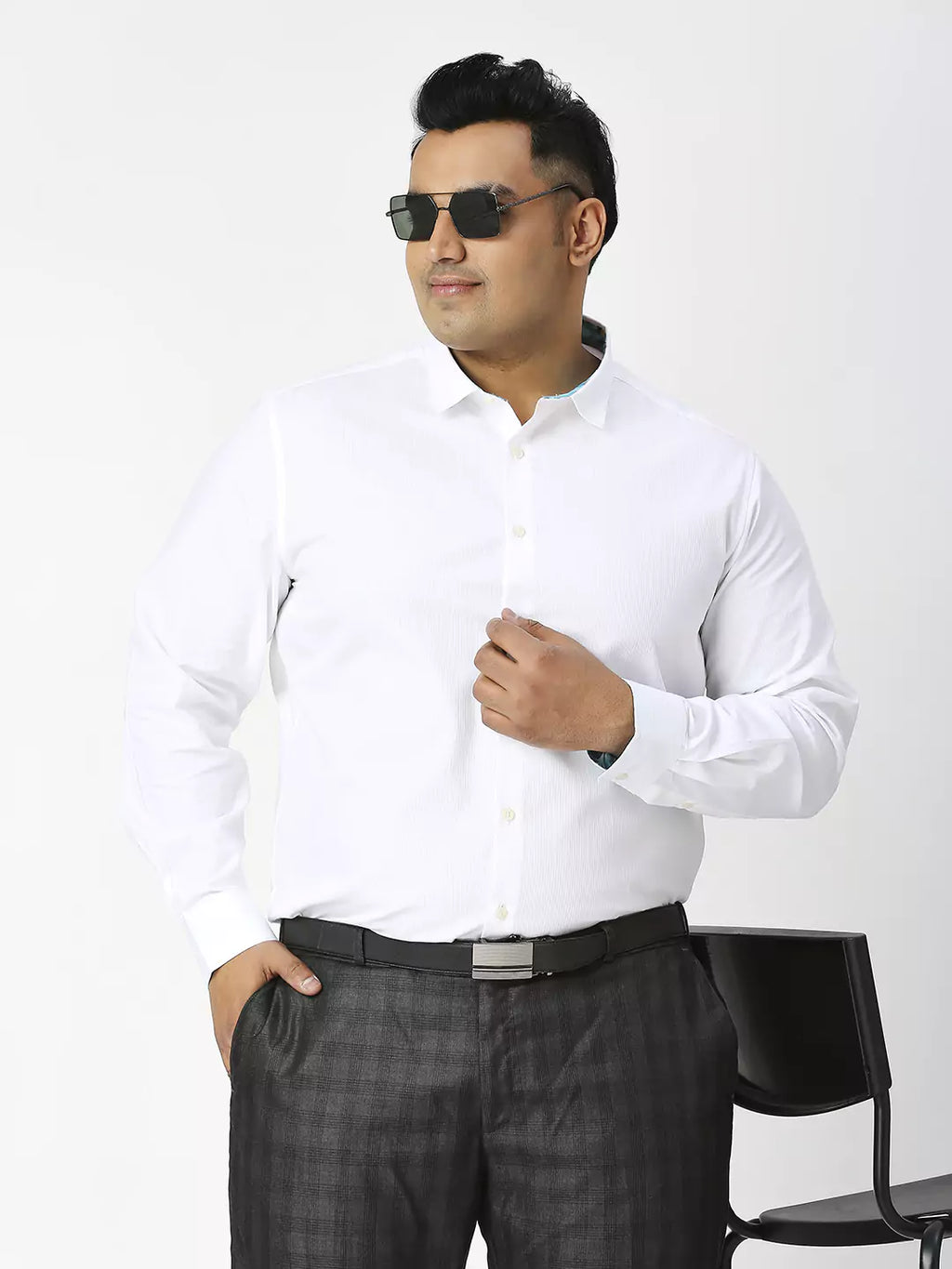 Thomas Scott Men Premium Opaque Cotton Formal Shirt
