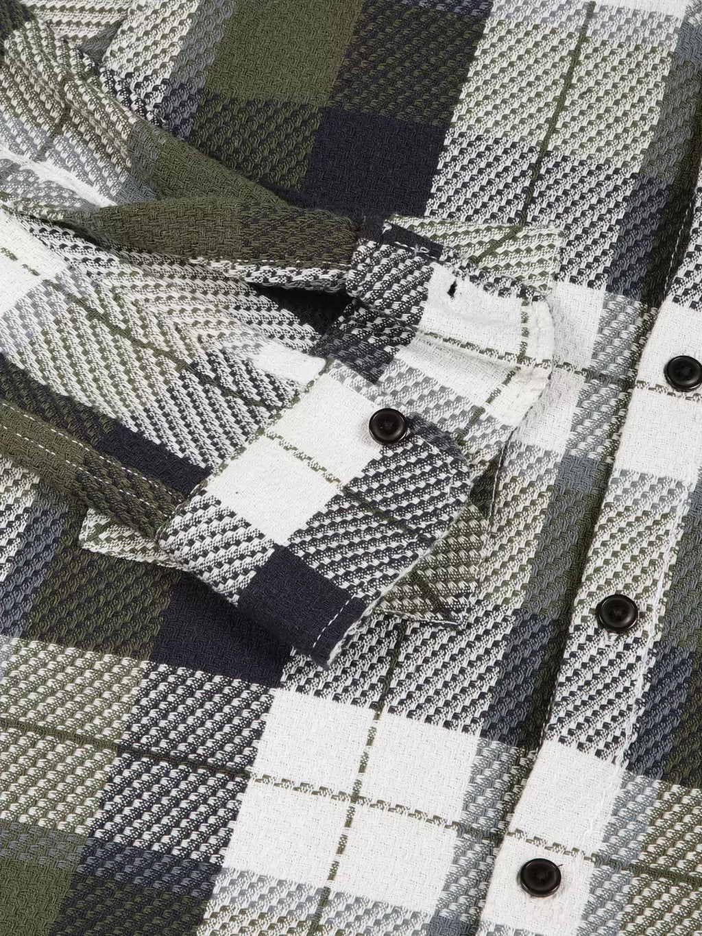 Thomas Scott Men Premium Tartan Checked Casual Shirt