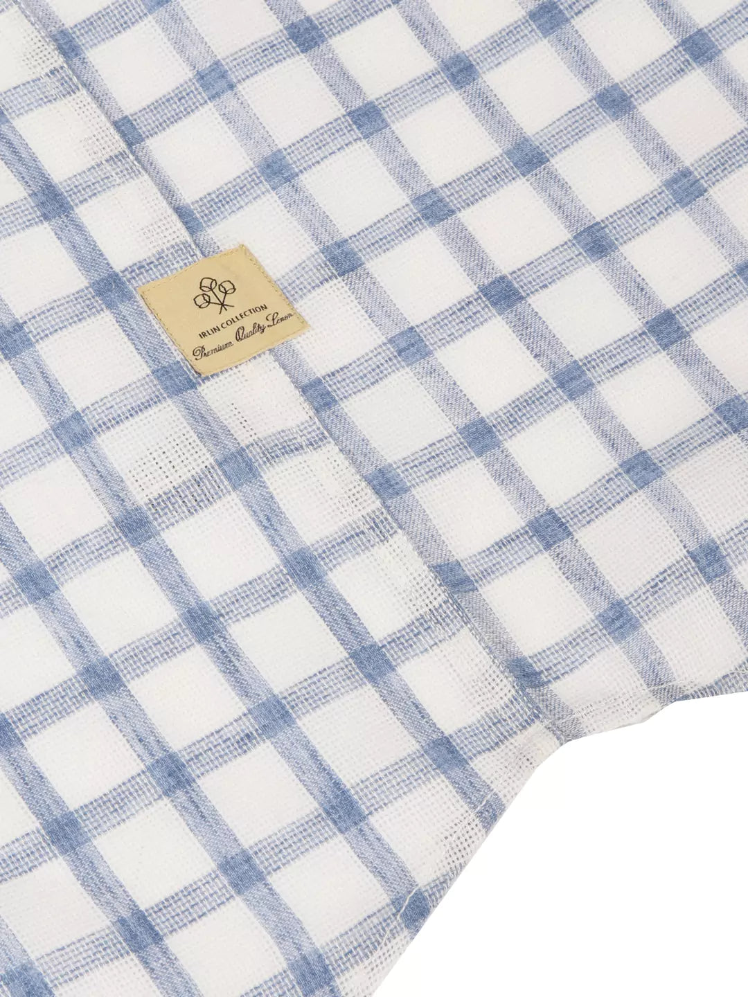 Thomas Scott Men Premium Tartan Checks Checked Cotton & Linen Casual Shirt
