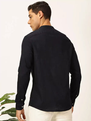 Thomas Scott Men Premium Slim Fit Opaque Casual Shirt