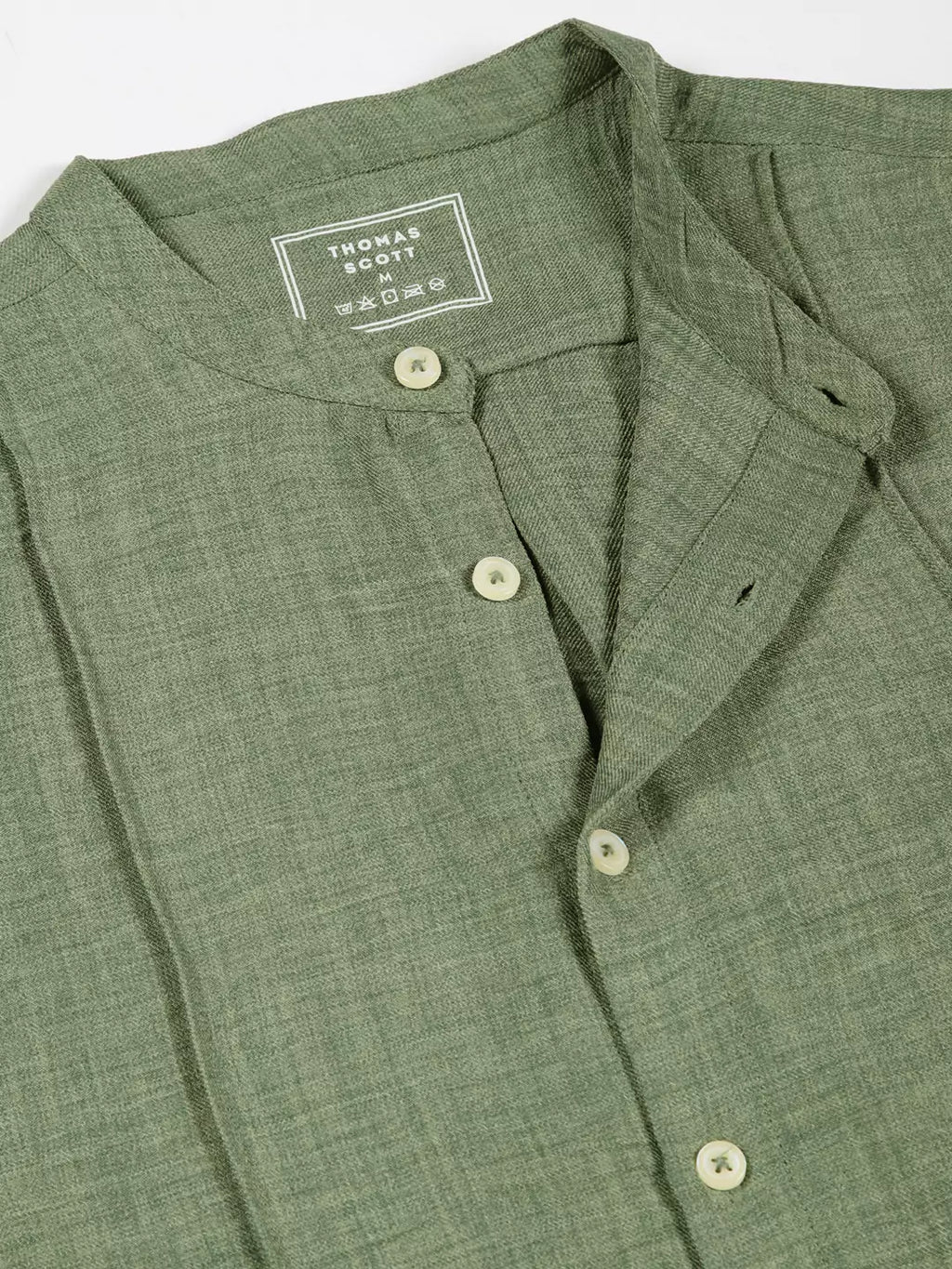 Thomas Scott Men Premium Slim Fit Textured Casual Shirt