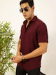 Thomas Scott Men Premium Slim Fit Vertical Stripes Textured Casual Shirt