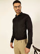 Thomas Scott Men Premium Cutaway Collar Solid Cotton Formal Shirt