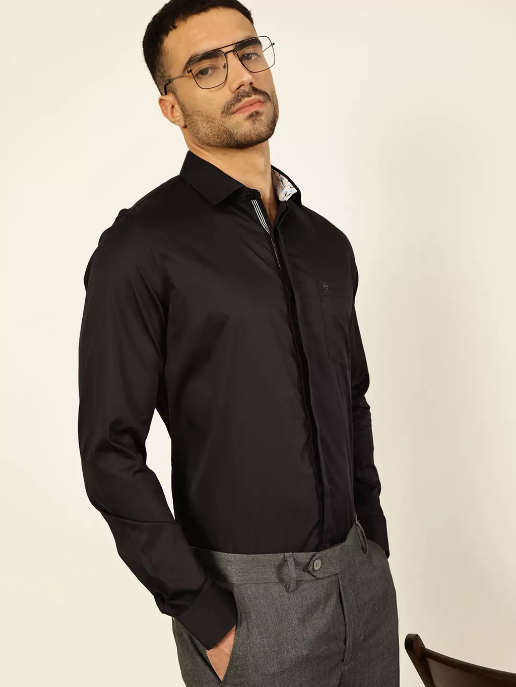 Thomas Scott Men Premium Opaque Formal Shirt