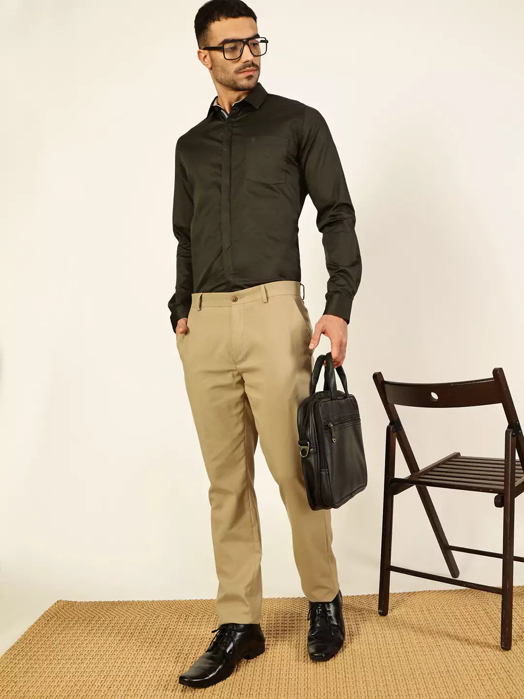 Thomas Scott Men Premium Opaque Formal Shirt