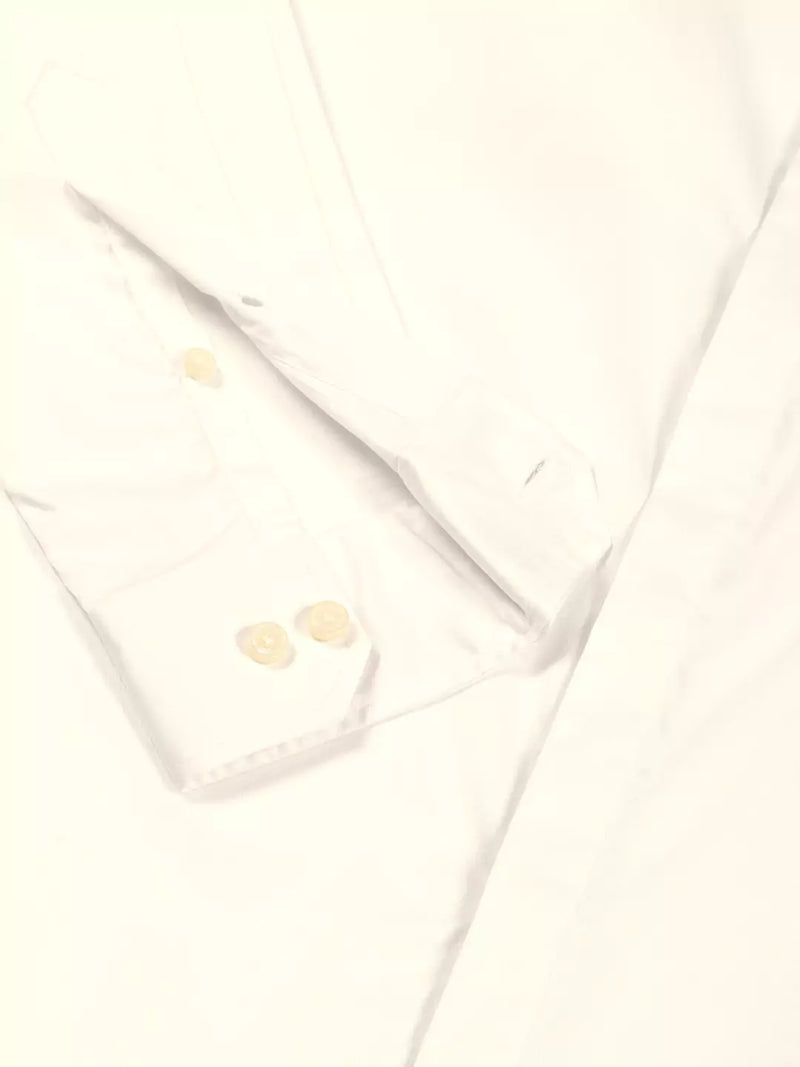 Thomas Scott Men Premium Cutaway Collar Solid Cotton Formal Shirt