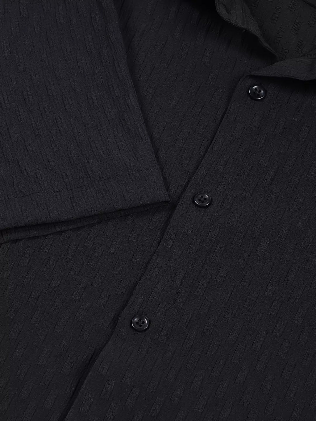 Thomas Scott Men Premium Spread Collar Textured Casual Shirt
