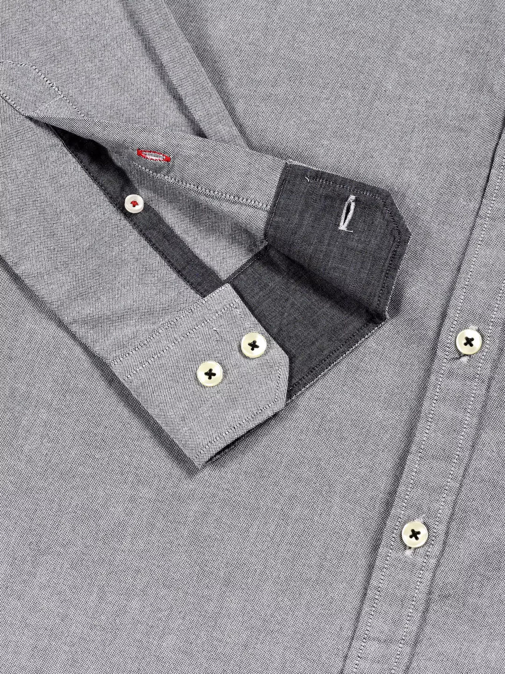 Thomas Scott Men Premium Spread Collar Semiformal Shirt