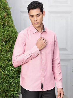 Thomas Scott Men Premium Spread Collar Semiformal Shirt