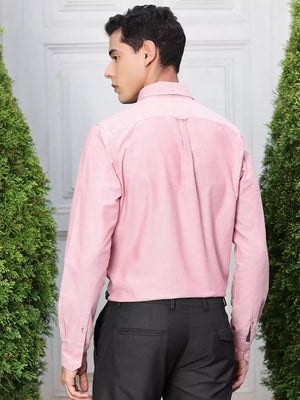 Thomas Scott Men Premium Spread Collar Semiformal Shirt