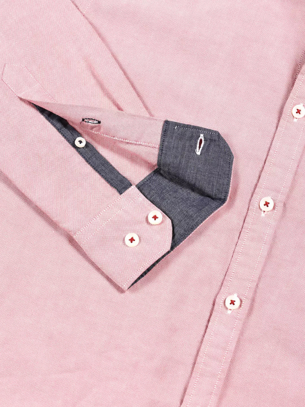 Thomas Scott Men Premium Button-Down Collar Semiformal Shirt