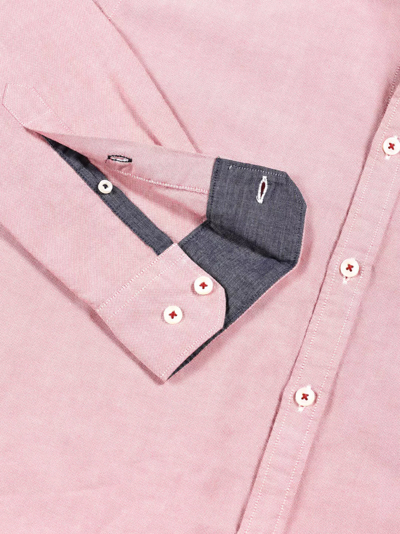 Thomas Scott Men Premium Button-Down Collar Semiformal Shirt