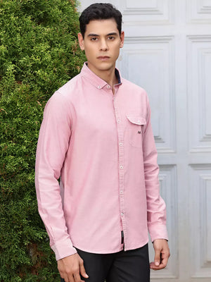 Thomas Scott Men Premium Button-Down Collar Semiformal Shirt