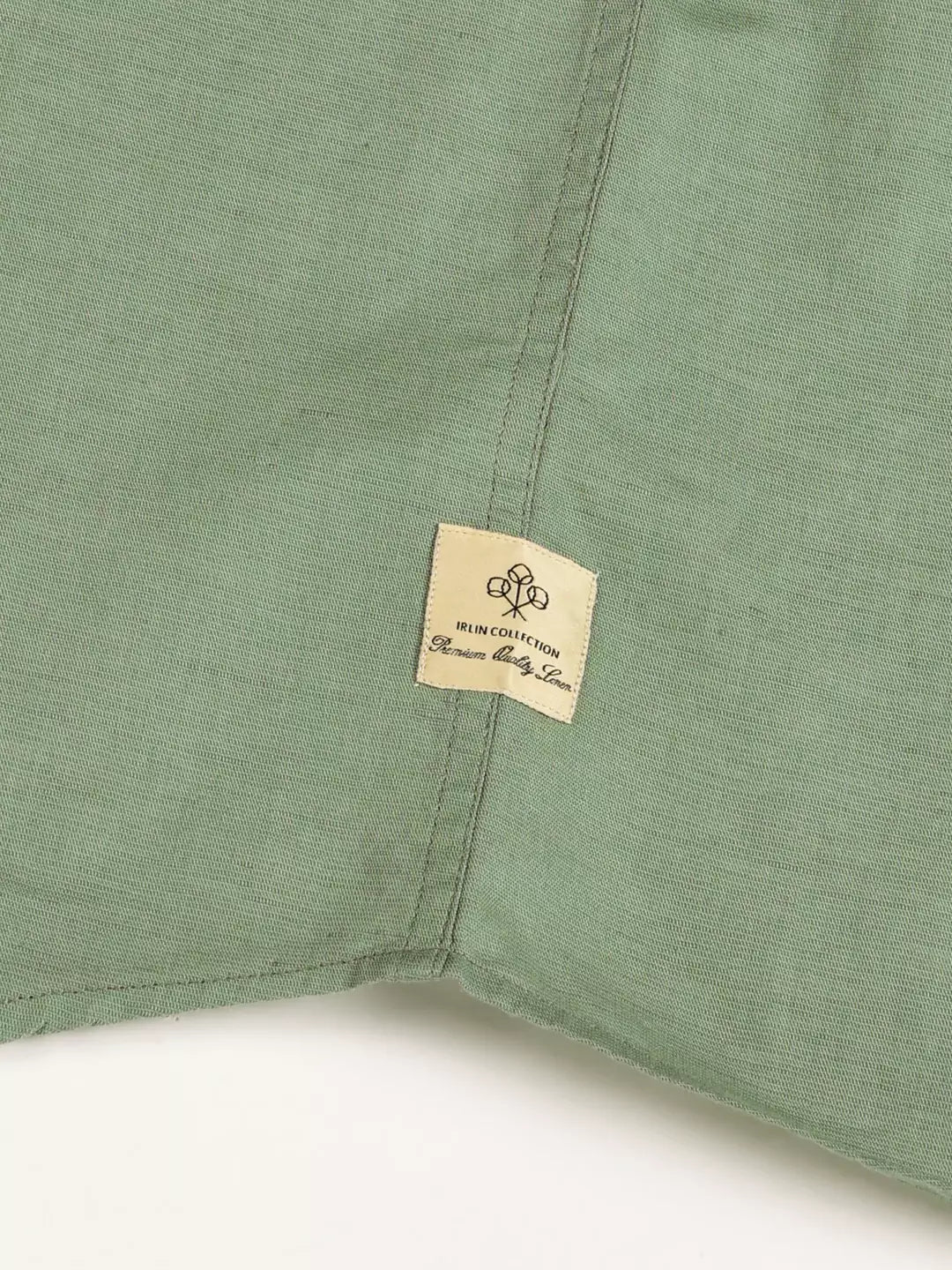 Thomas Scott Men Premium Spread Collar Cotton Linen Short Sleeves Casual Shirt