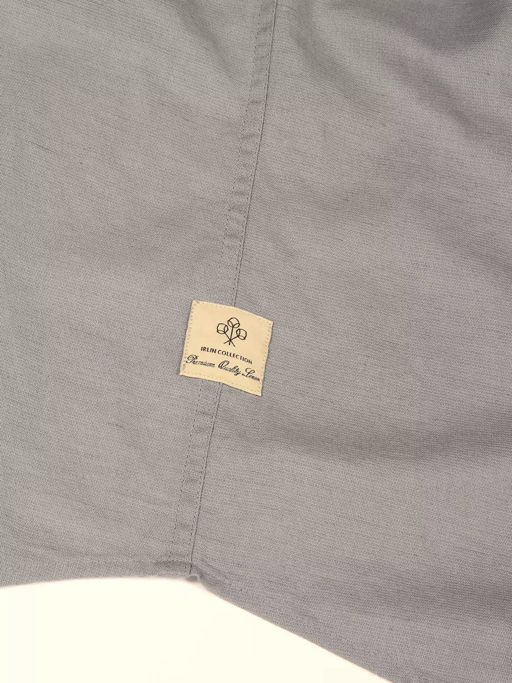 Thomas Scott Men Premium Slim Fit Long Sleeves Mandarin Collar Cotton Linen Casual Shirt