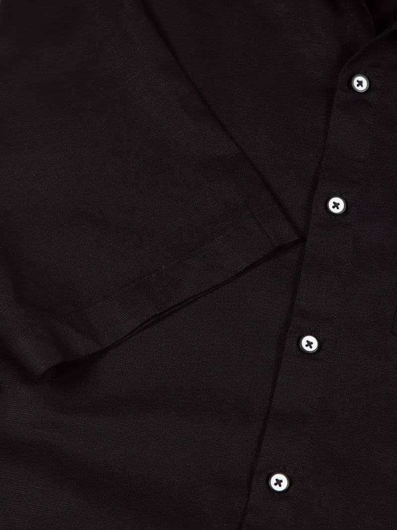 Thomas Scott Men Smart Cotton Linen Casual Shirt