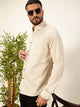 Thomas Scott Men Premium Slim Fit Striped Pure Cotton Casual Shirt