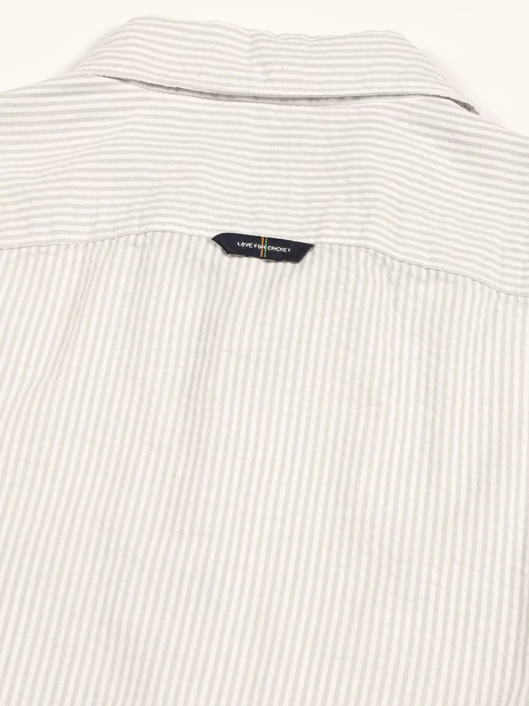 Thomas Scott Men Premium Slim Fit Striped Button-Down Collar Pure Cotton Casual Shirt